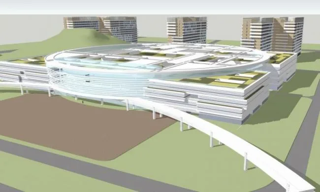 Sketchup Hospital Model | Multi story Hospital, Medical Building, Modern Style