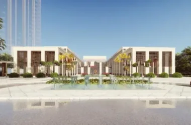 SketchUp Business Model: Modern Multi-Story Commercial Sales Office-BIM WORLD