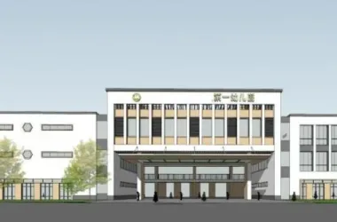 Multi-Story Kindergarten Design | Educational Architecture in Modern Chinese Style-BIM WORLD