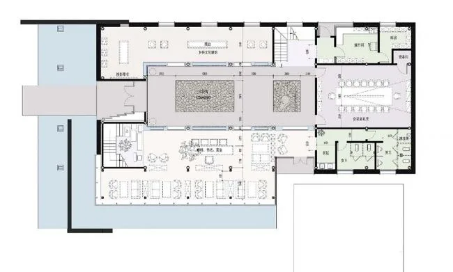 BIM Architecture | Qiheshan Village Reception Hall/China Academy of Art Landscape Architecture Design and Research Institute