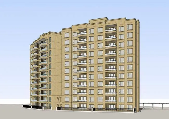 Sketchup Residential Model | Mid to High Rise Residential Buildings, Neoclassical Style, Stern Style, Residential Architecture