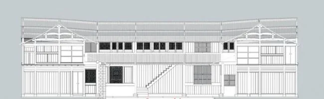 Sketchup Villa Model | Solo Villa, Chinese Style