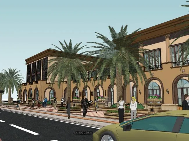 Sketchup Residential Model | High rise residential building, classical style, 11 floors