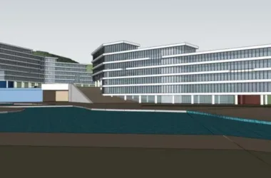 SketchUp Landscape Models: Scenic Areas, Pedestrian Streets, Office Spaces, and Modern Designs-BIM WORLD