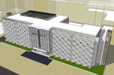 Modern High-Rise Hospital and Medical Building Model in SketchUp-BIM WORLD