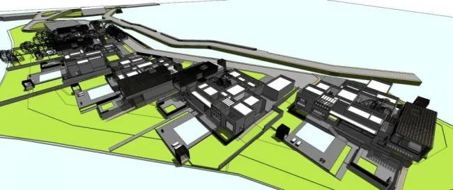 Sketchup Villa Model | Villa, New Chinese Style