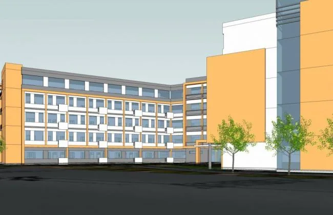 Sketchup School Model | Multi story School, Primary School, Kindergarten, Teaching Building, Educational Building, Modern Style
