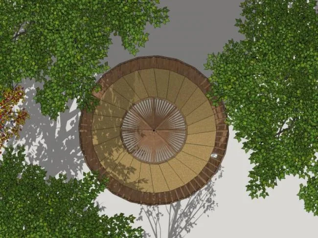 Sketchup Business Model | Low Level Clubhouse, European Style