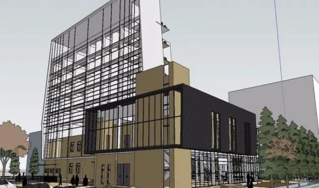 Sketchup Office Model | Multi story Office Building, Modern Style