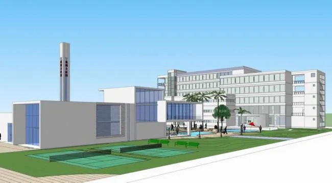 Sketchup Hotel Model | Multi story Hotel, Modern Style