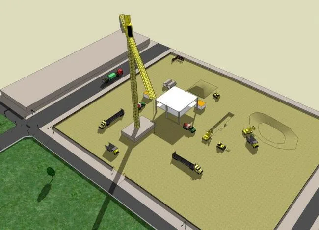Sketchup Material Model | Super Tall Buildings, Modern Style