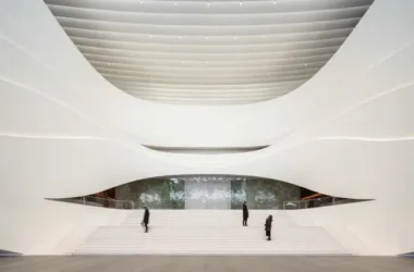BIM Architecture | As graceful as a beautiful fish, West Hall of Silk Road Cultural Exchange Center/WAY Studio-BIM WORLD