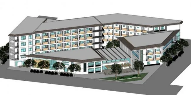 Sketchup Office Model | Multi story Office, Modern Style