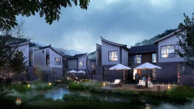 Sketchup Complex Model | Multi story Complex, Commercial, Residential, Hotel, Chinese Style