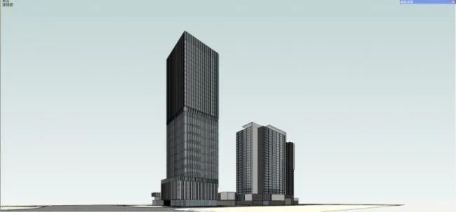 Sketchup Office Model | High rise Office Building, Modern Style