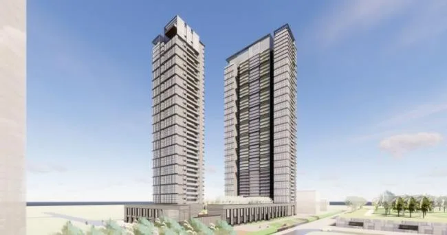 Sketchup Residential Model | Super high-rise residential building, modern style, residential architecture