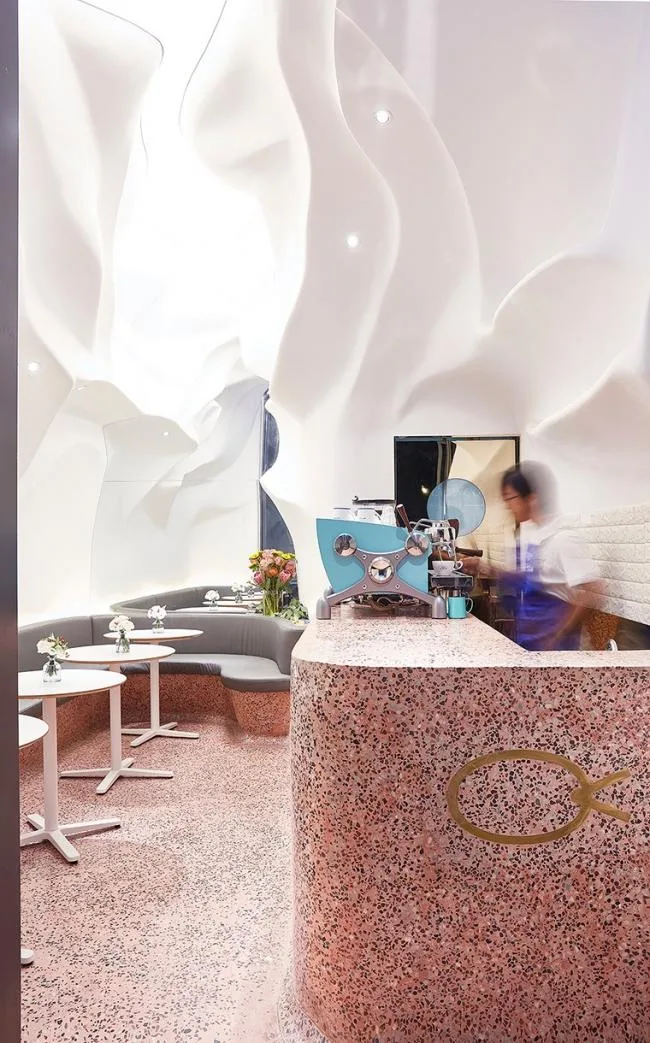 BIM Architecture | Solidified Seawater and Swimming Coral - Blufish Yingke Store/SODA Architects