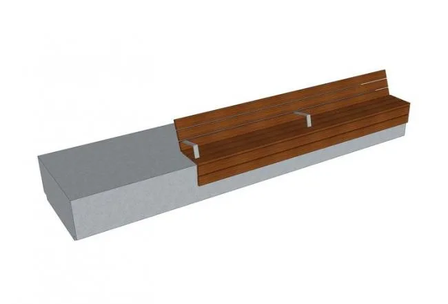 SketchUp Materials for Park Seating and Landscape Design Components