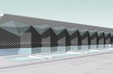 Sketchu Industrial Building: Modern Multi-Story Factory Architecture-BIM WORLD