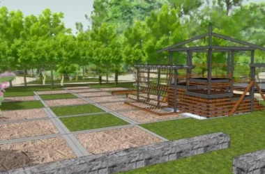 SketchUp Landscape Models: Community, Residential, and Modern Designs-BIM WORLD
