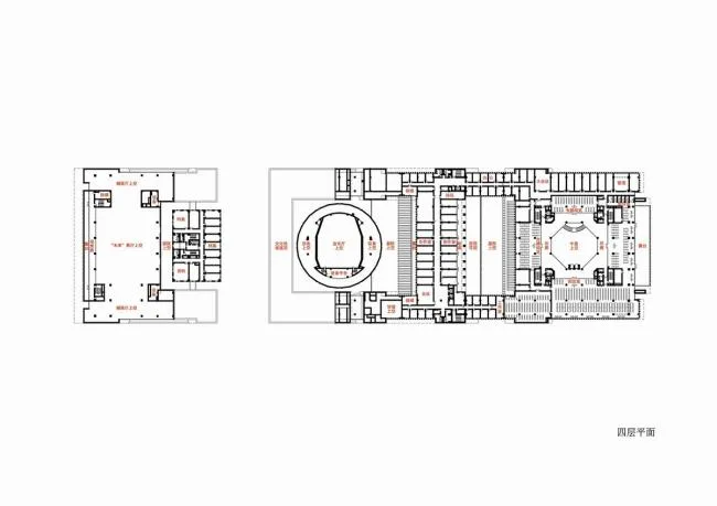 BIM Architecture | Huai'an City Museum, Library, Cultural Center, Art Museum/Tongji Evening School Architectural Design Seminar Institute