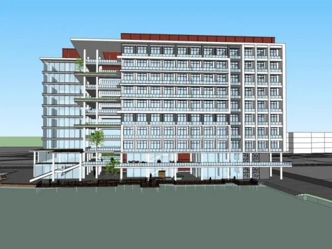 Sketchup School Model | High rise School, Campus Educational Architecture, Modern Style