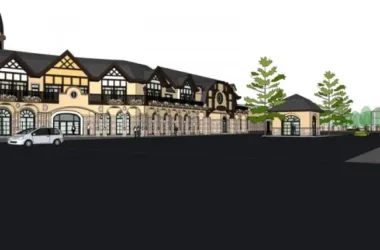 SketchUp Business Model: Multi-Story British Classical Clubhouse for Commercial Architecture-BIM WORLD