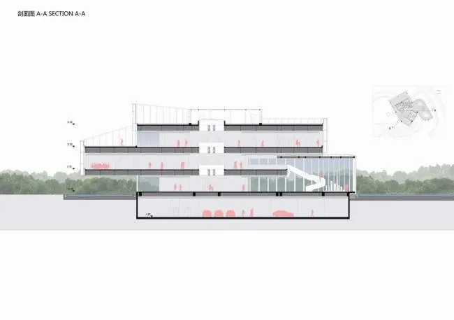 BIM Architecture | Strolling through the Flowers, Warm and Transparent: Shenzhen Shimao Shenzhen Hong Kong International Center Exhibition Hall/Water Stone Design