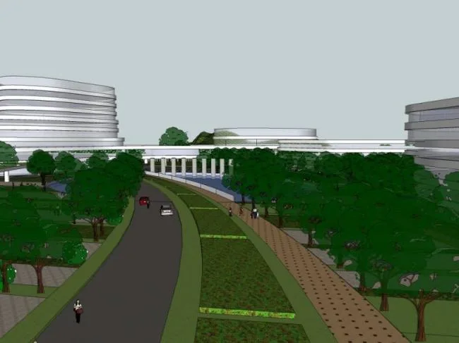 Sketchup Office Model | Multi story Office Building, Modern Style