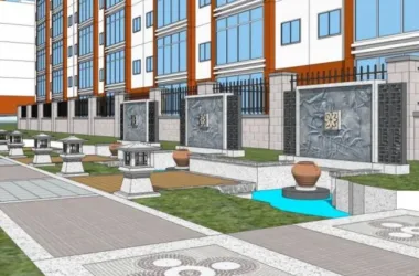 SketchUp Landscape Models: Community, Residential, and Modern Chinese Designs-BIM WORLD