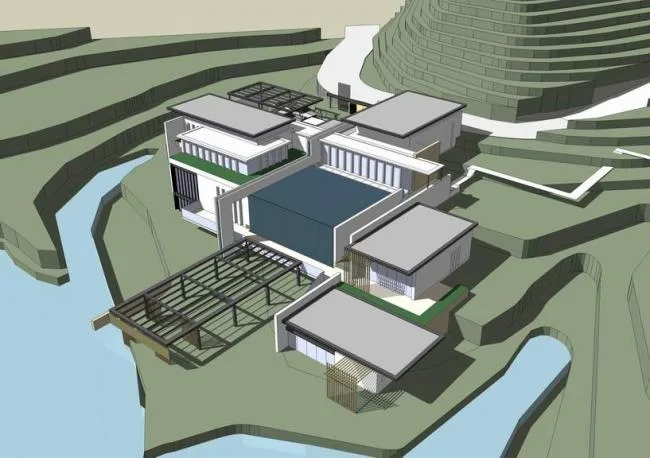 Modern Mountain Villa and Solo Villa Models in SketchUp