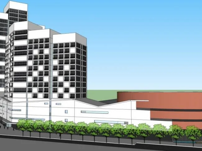 Sketchup Hotel Model | High Rise Hotel Complex, Modern Style