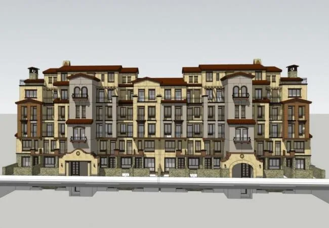Sketchup Villa Model | Stacked Villa, Multi story Western House, Spanish Style, Classical Style