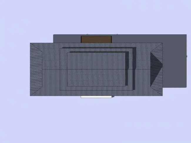 Sketchup Sketch Model | Pavilion, Chinese Style, Sketch