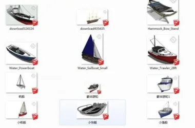 SketchUp Material Models | Detailed Components for Ship Modeling-BIM WORLD