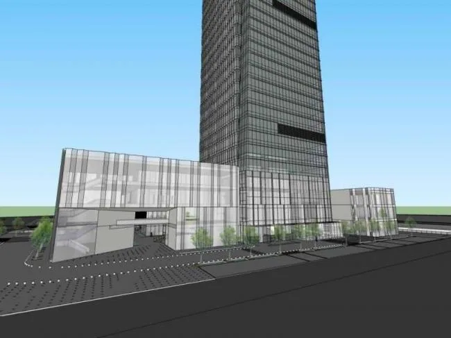 Sketchup Office Model | Super High rise Office Building, Office Building, Modern Style