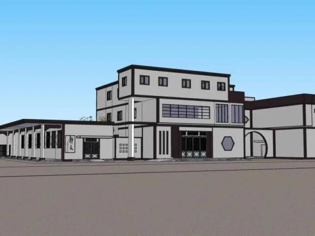 Sketchup Hospital Model | Multi story Hospital, Medical Building, Modern Chinese Style