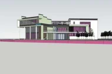 Modern Solo Villa Design | SketchUp 3D Model-BIM WORLD