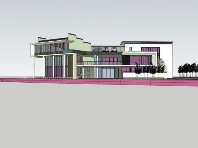 Modern Solo Villa Design | SketchUp 3D Model