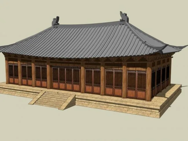 Sketchup Ancient Architecture Model | Multi story Ancient Architecture, Chinese Style