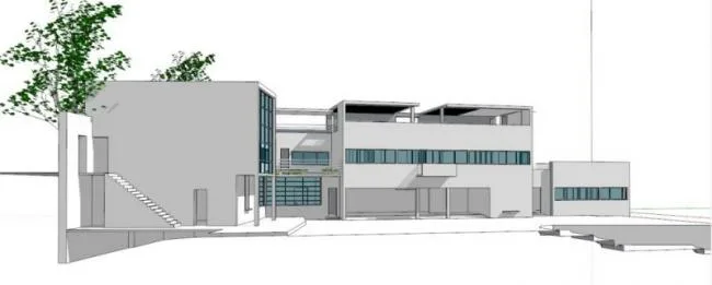 Sketchup Villa Model | Solo Villa, Modern Style