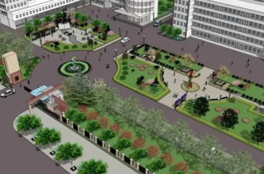 Modern Campus and School Landscape Designs in SketchUp-BIM WORLD