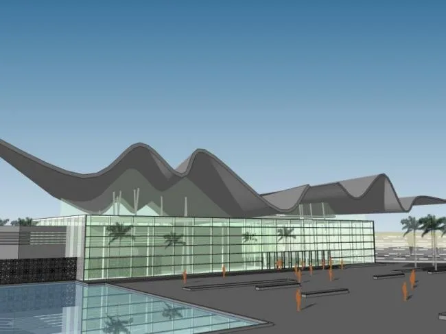 Sketchup Business Model | Multi story Clubhouse, Modern Style