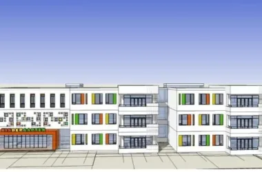 Modern Multi-Story Kindergarten Design | Educational Architecture by SketchUp School-BIM WORLD