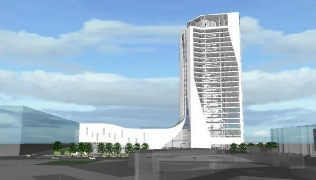 Sketchup Office Model | High rise Office Building, Modern Style