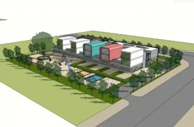 Modern Multi-Story Kindergarten Design | Educational Architecture in SketchUp-BIM WORLD