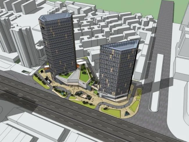 Sketchup Office Model | Super High rise Office Building, Modern Style