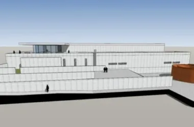 SketchUp Cultural Model of the Pulitzer Foundation Art Museum: Modern Architecture by Tadao Ando-BIM WORLD