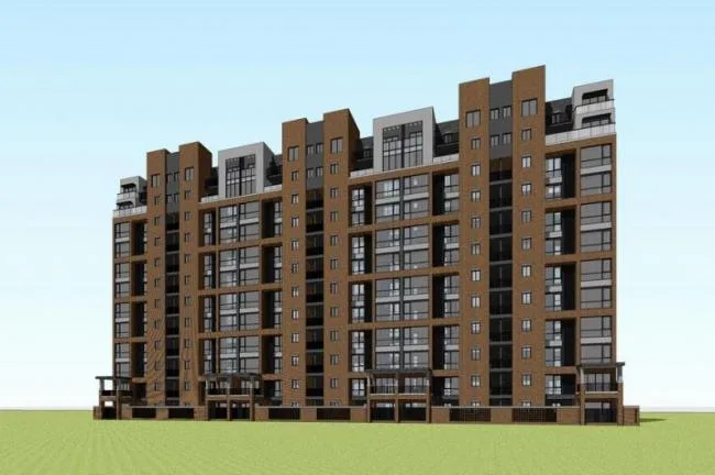 Sketchup Residential Model | Small and High rise Residential Buildings, Modern Style, Residential Architecture