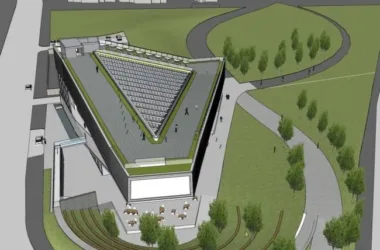 SketchUp Cultural Model | Modern Multi-Level Cultural and Arts Center-BIM WORLD